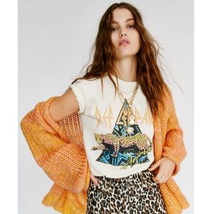 Free People X Day Dreamer Def Leppard Tee